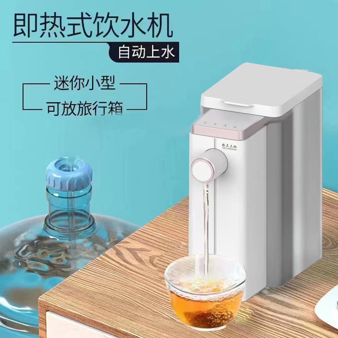 即熱式飲水機 家用小型直飲水器速熱迷你桌面臺式智能開水機【幸福驛站】