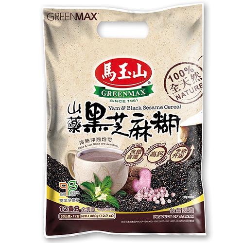 馬玉山山藥黑芝麻糊30g X12入 愛買 愛買線上購物直營店 樂天市場rakuten