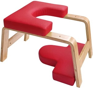 多功能瑜伽倒立凳王鷗同款木質專業核心力量輔助椅子家用健身神器