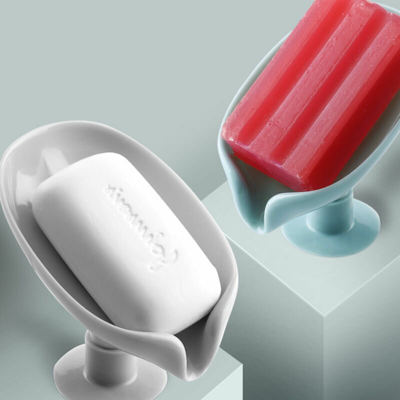 香皂盒創意瀝水放肥皂置物架免打孔吸盤個性可愛家用架子浴室神器