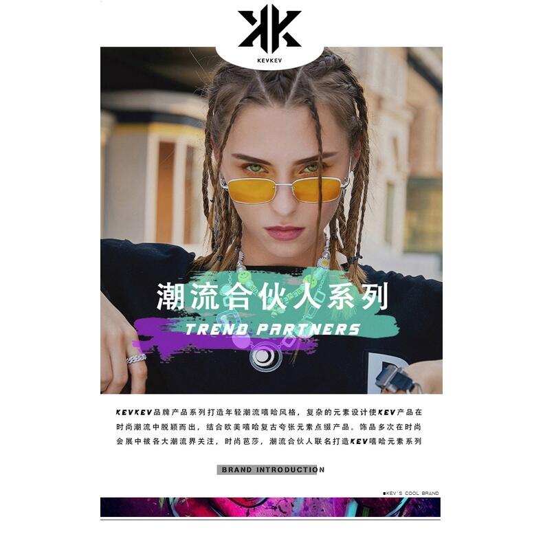 配飾搭鈦鋼鏈子男士項鍊潮流百高級古巴鏈男歐美潮牌嘻哈kevkev^ 1