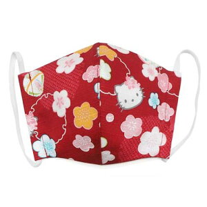 【領券滿額折100】 日本凱蒂貓Hello Kitty純棉口罩(櫻花圖案/梅花圖案)