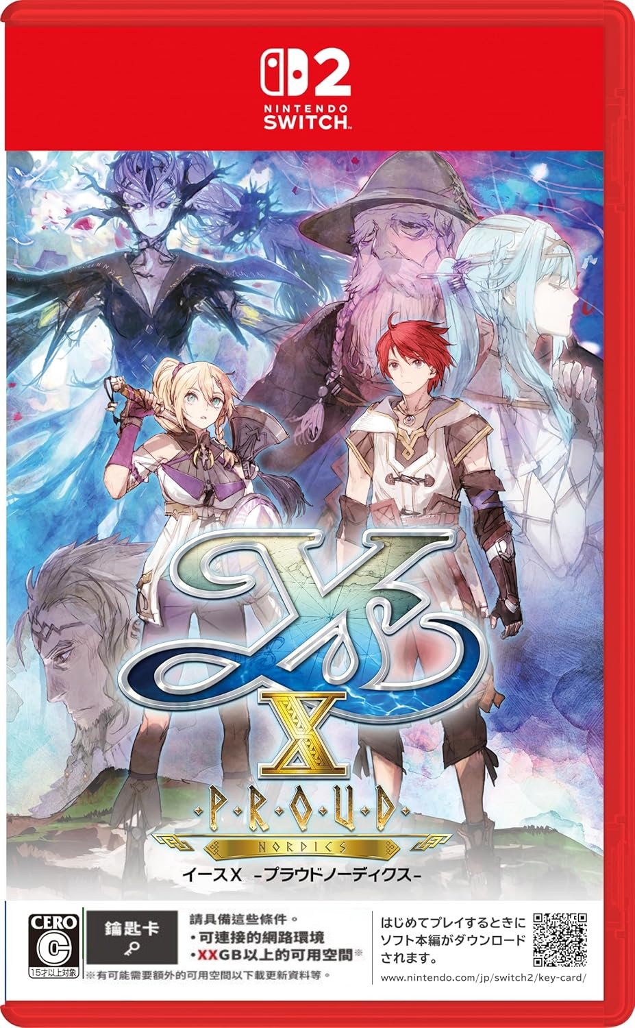 任天堂 Switch2 NS2 伊蘇 X -諾曼榮光- 中文版 鑰匙卡【預購8/21】