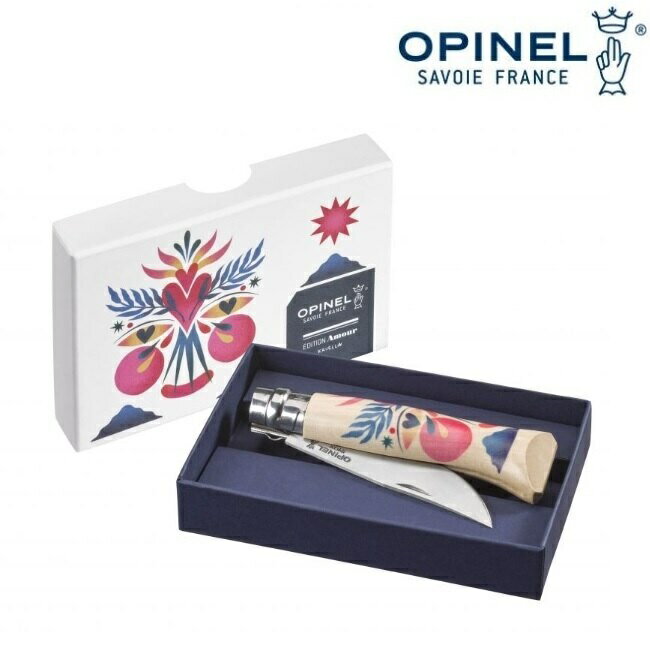 OPINEL Edition Amour 以愛之名 藝術家Kruella d'Enfer創作限量版 法國製不鏽鋼折刀 N°08 OPI 002314