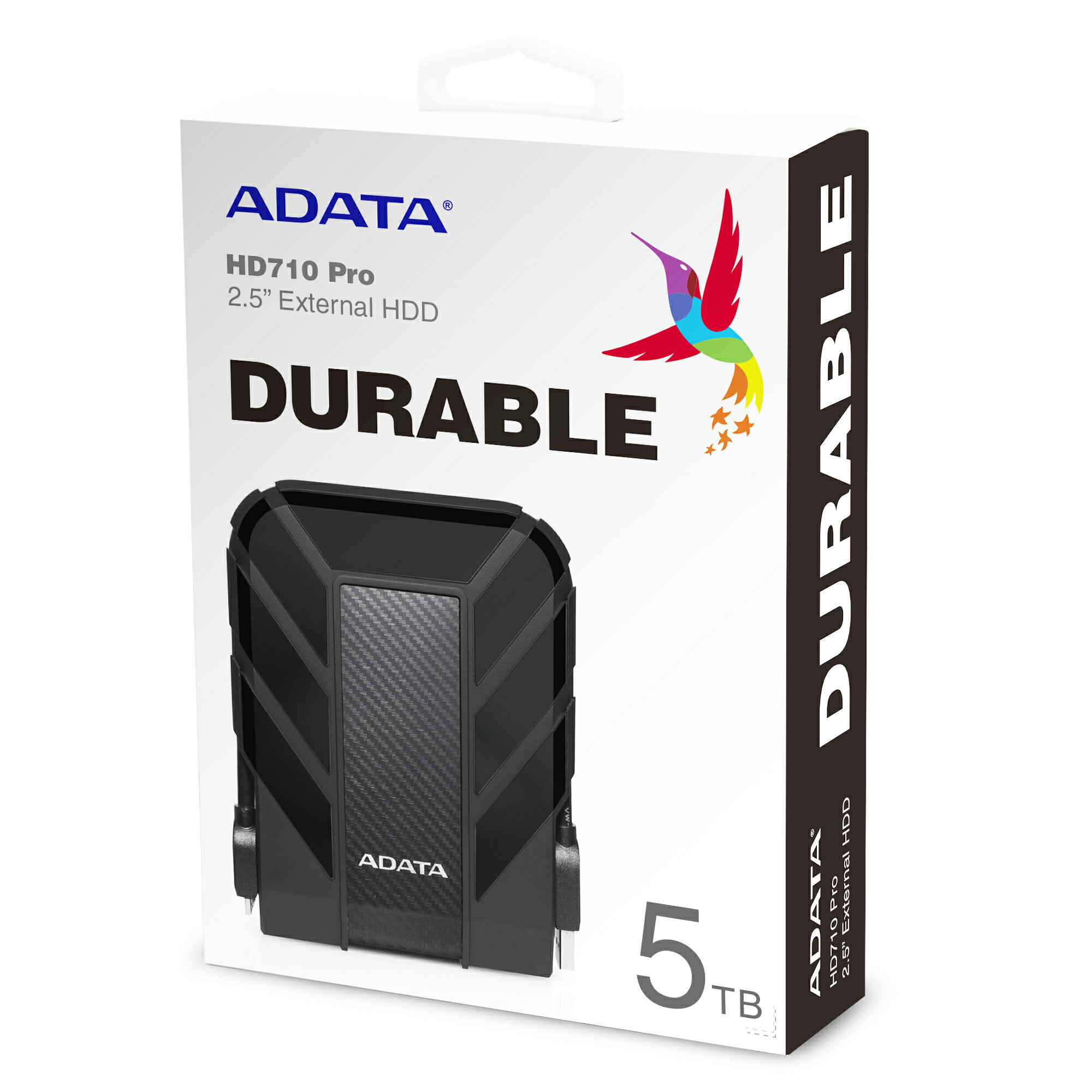 ADATA HD710 PRO 5TB 黑色外接式硬碟 IP68 防水防塵 軍規