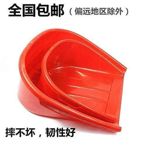 塑膠畚箕加厚簸箕扒鬥笆箕撮鬥工具農用大號糞箕畚斗原生料糞基