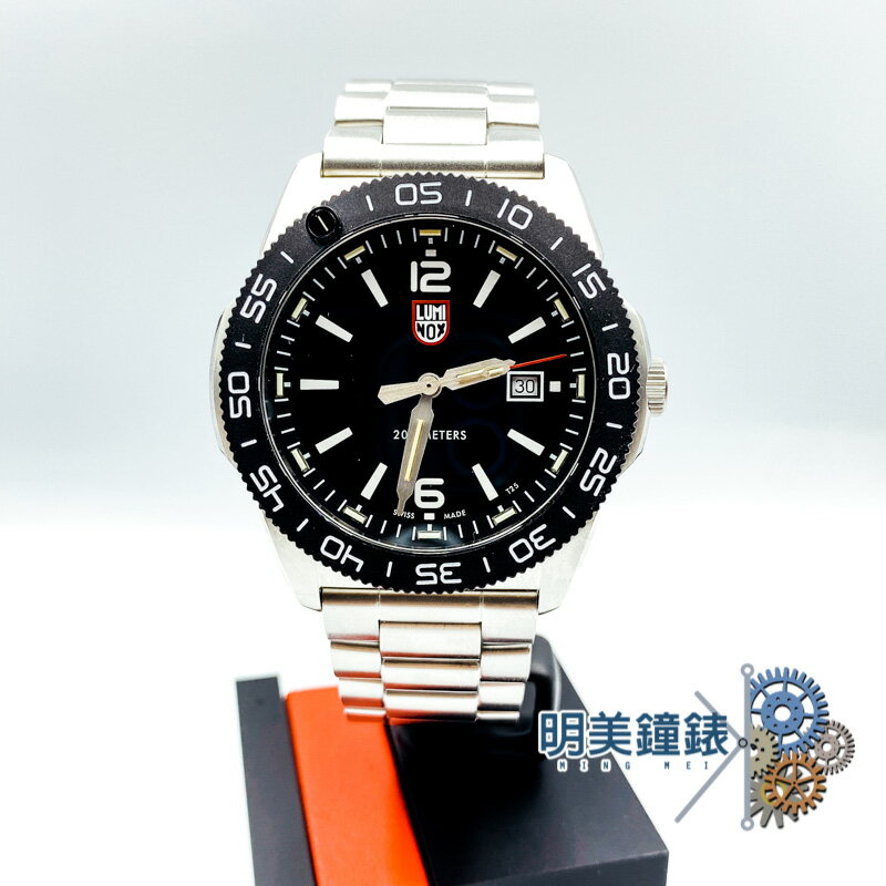◆明美鐘錶眼鏡◆LUMINOX 雷明時/3122/Pacific Diver太平洋潛行者 – 石墨黑