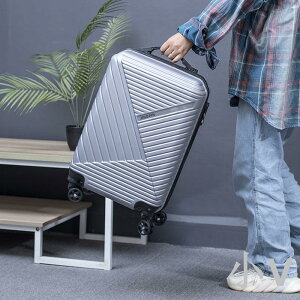 小V 成人箱20寸拉桿箱大容量學生拉鏈禮品箱登機箱行李箱旅行箱萬向輪