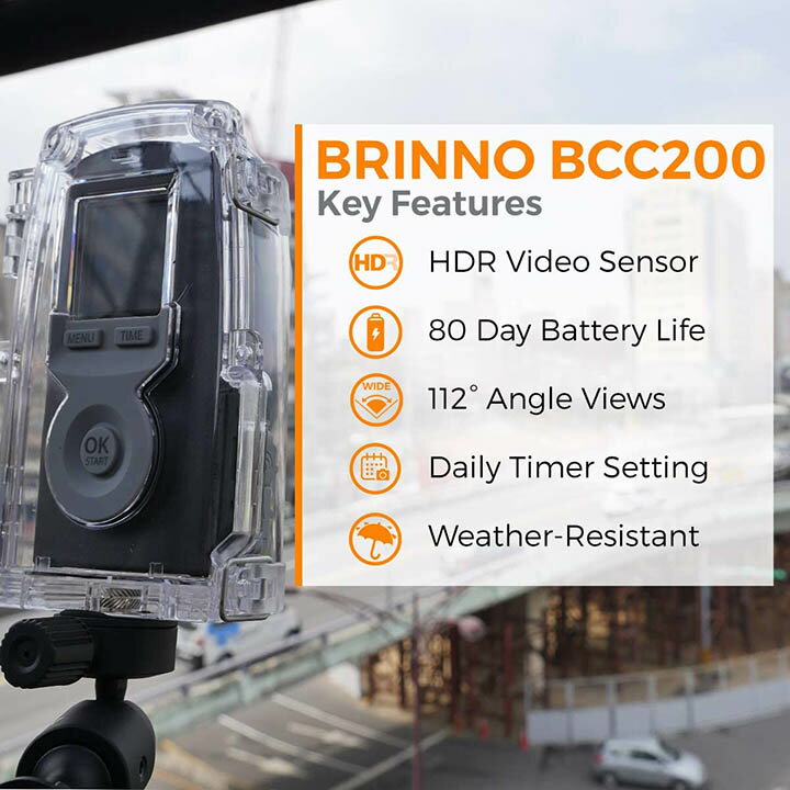 BRINNO【美國代購】縮時攝影相機 建築工程/花卉生長 720p HD 附配件 BCC200 1
