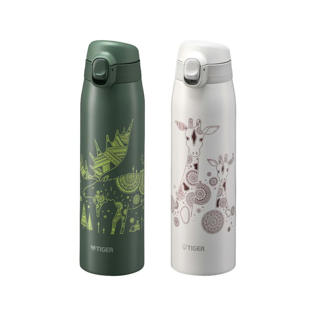 日本 TIGER 虎牌 龜一堂聯名 彈蓋型保溫杯 600ml /個 MCT-A601
