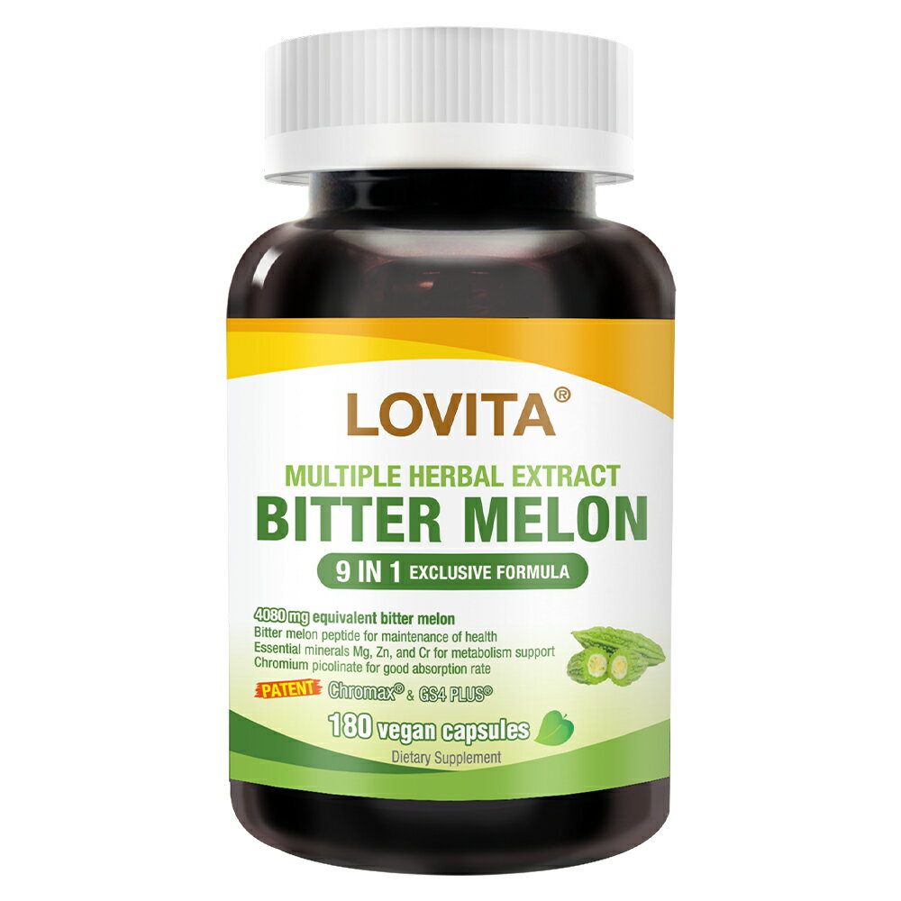 LOVITA 愛維他 苦瓜胜肽草本複方素食膠囊 1