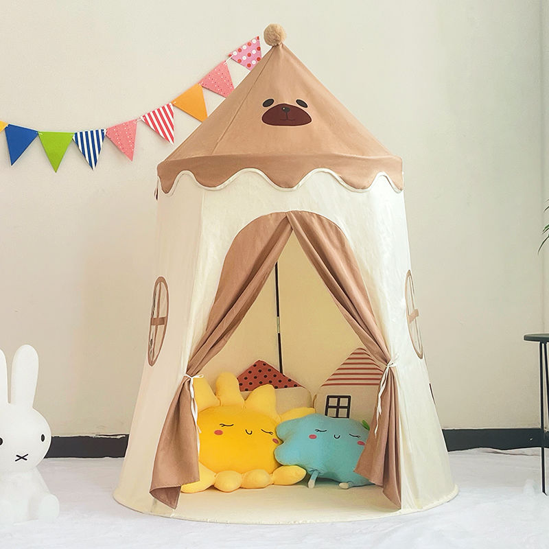 免運 可開發票 兒童帳篷室內家用寶寶游戲屋男孩女孩公主城堡玩具屋可睡覺小房子