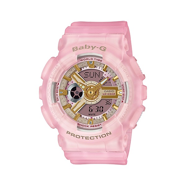 CASIO卡西歐Baby-g BA-110SC-4A唯美清涼柔和海玻璃系列43.4mm｜樂天全館特惠中★指定刷卡回饋10%