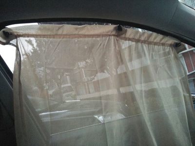 汽車窗簾遮陽簾簾子側窗車上吸盤式面包車玻璃遮光板折疊小轎車座