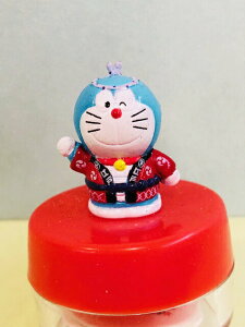 【震撼精品百貨】Doraemon 哆啦A夢 Doraemon饅頭貼紙-江戶限定版-小叮噹紅 震撼日式精品百貨
