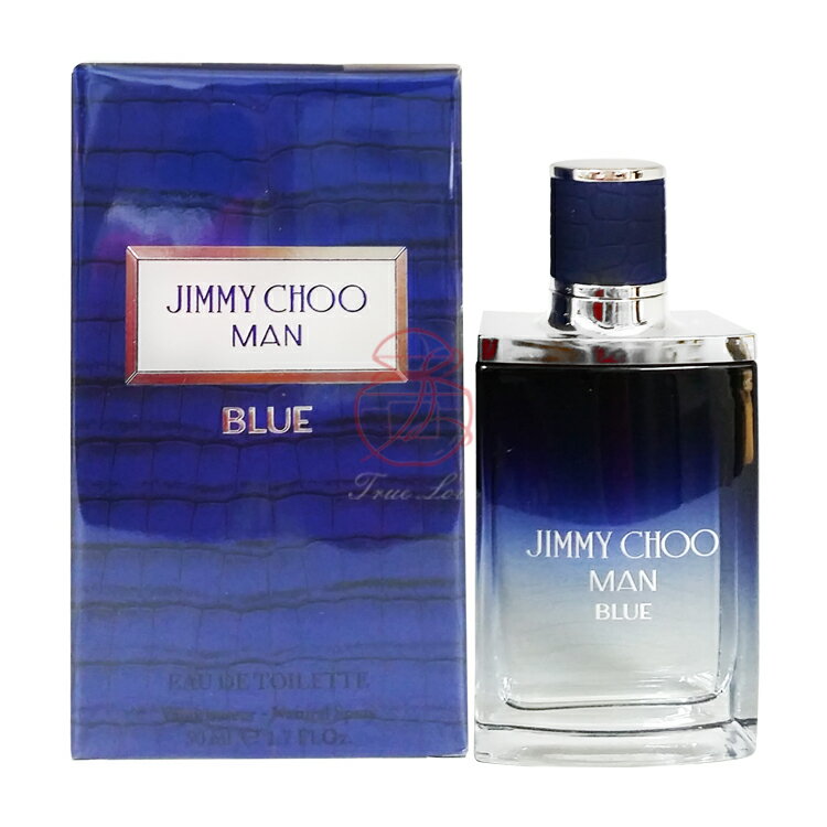 JIMMY CHOO 酷藍男性淡香水 50ML ☆真愛香水★