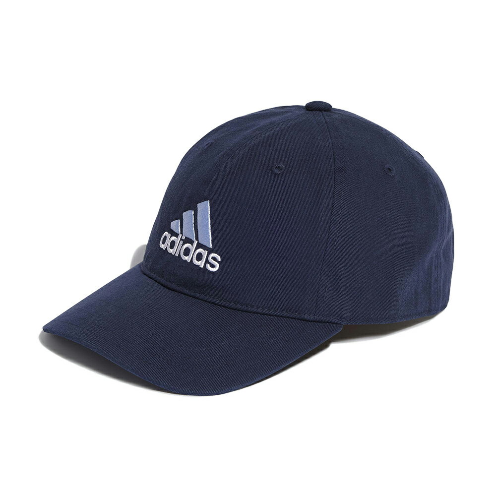 【ADIDAS】愛迪達 DAD CAP 2COL EM 休閒帽 棒球帽 藍色 帽子 - HT2036