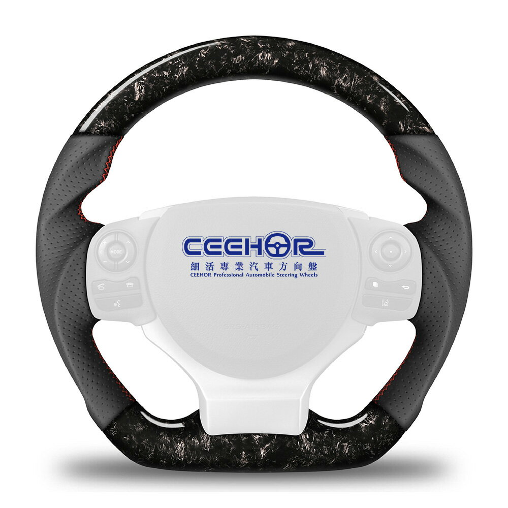 [細活方向盤] 鍛造碳纖維款 IS CT NX LEXUS 凌志 變形蟲方向盤