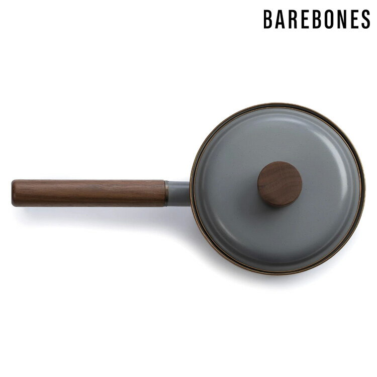Barebones CKW-377 琺瑯單柄鍋 Enamel Saucepan 石灰色 / 城市綠洲 (鍋具 湯鍋 露營炊具) 3