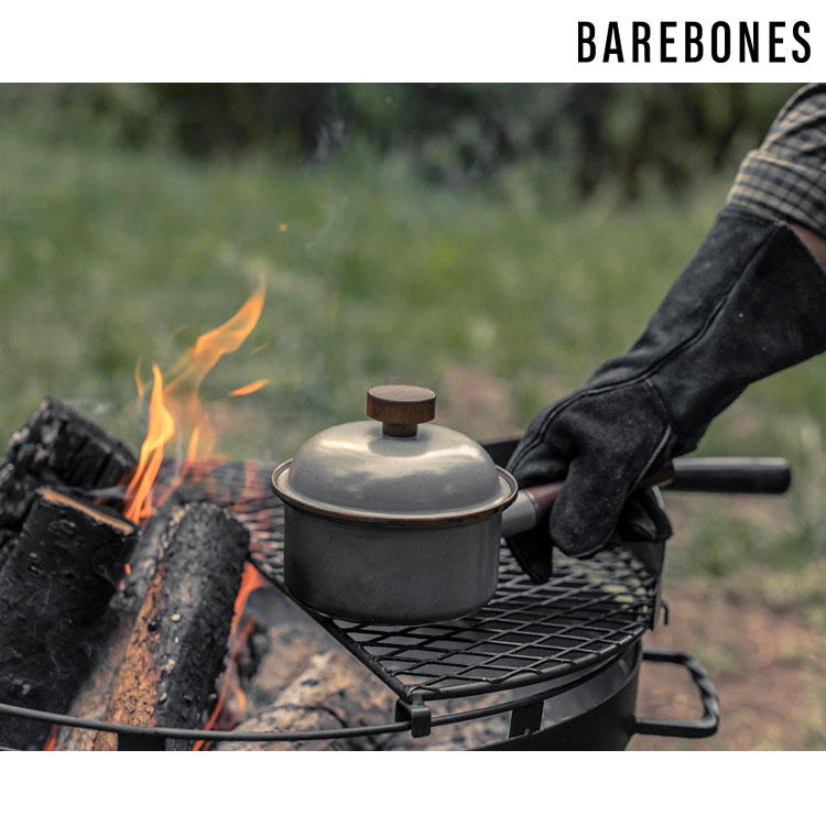 Barebones CKW-377 琺瑯單柄鍋 Enamel Saucepan 石灰色 / 城市綠洲 (鍋具 湯鍋 露營炊具) 8