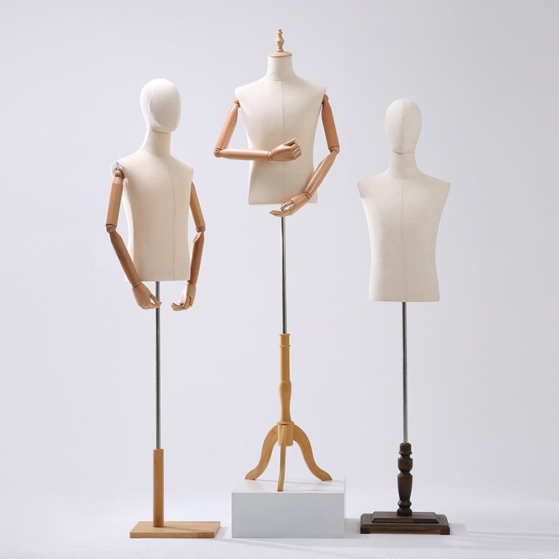 模特道具 模特展示架 服裝模特道具男半身人臺西裝禮服展示架全身假人男裝模特架子