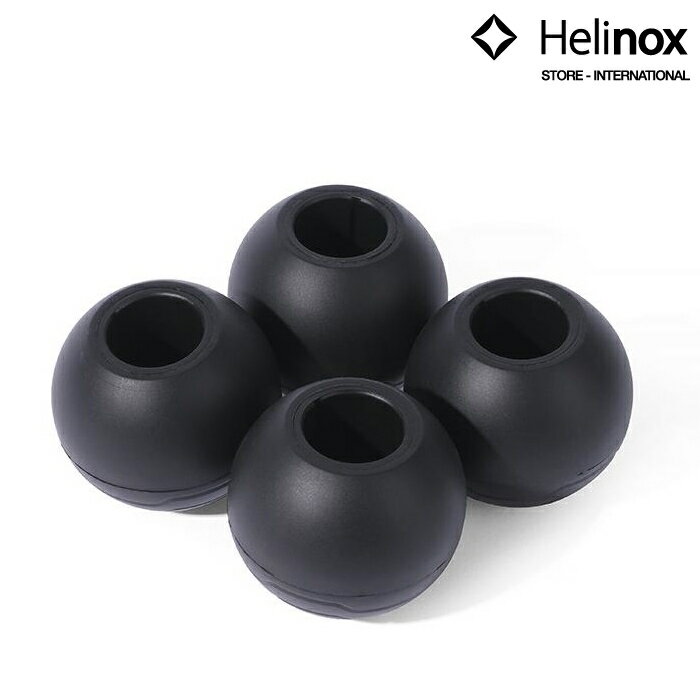 Helinox 專用椅腳球(4個一組) 球狀椅腳套/防滑耐磨椅腳套 黑色45mm 12783