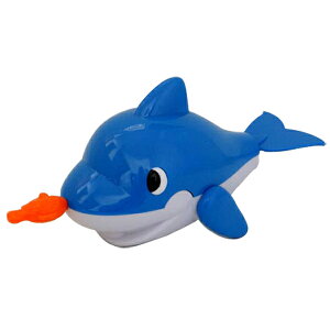 【888便利購】拉線藍色小鯨魚洗澡玩具(ST)
