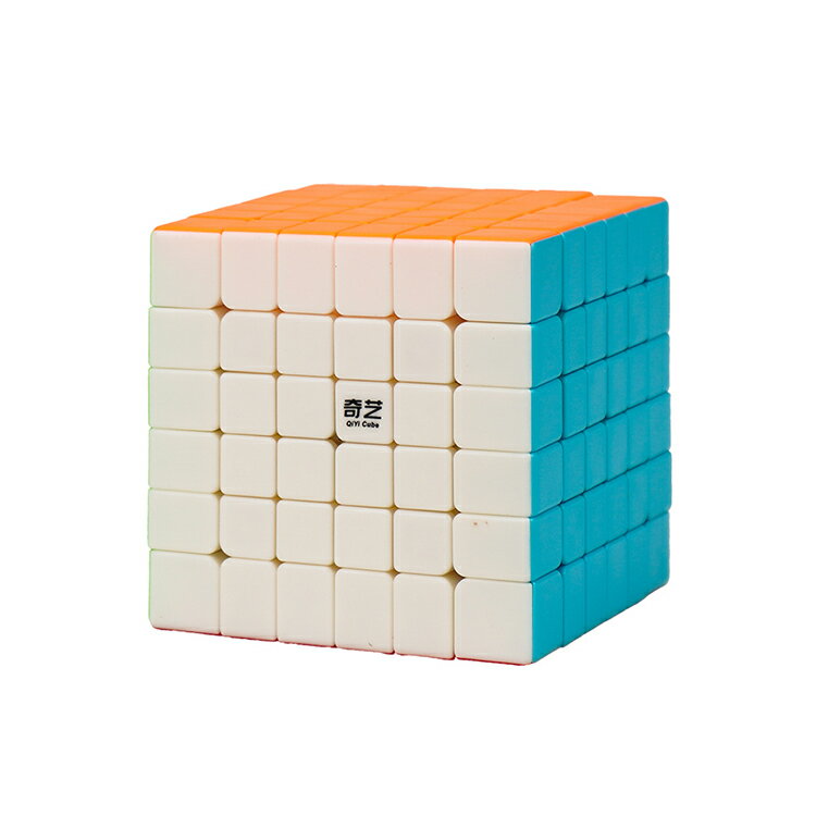 魔方格六階比賽專用魔術方塊(六色螢光版)(授權)【888便利購】