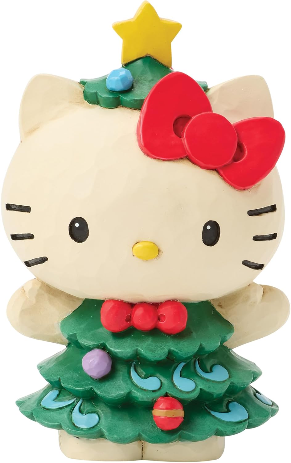 【震撼精品百貨】Hello Kitty 凱蒂貓~日本sanrio三麗鷗 KITTY Enesco經典雕像 塑像-聖誕樹*45623