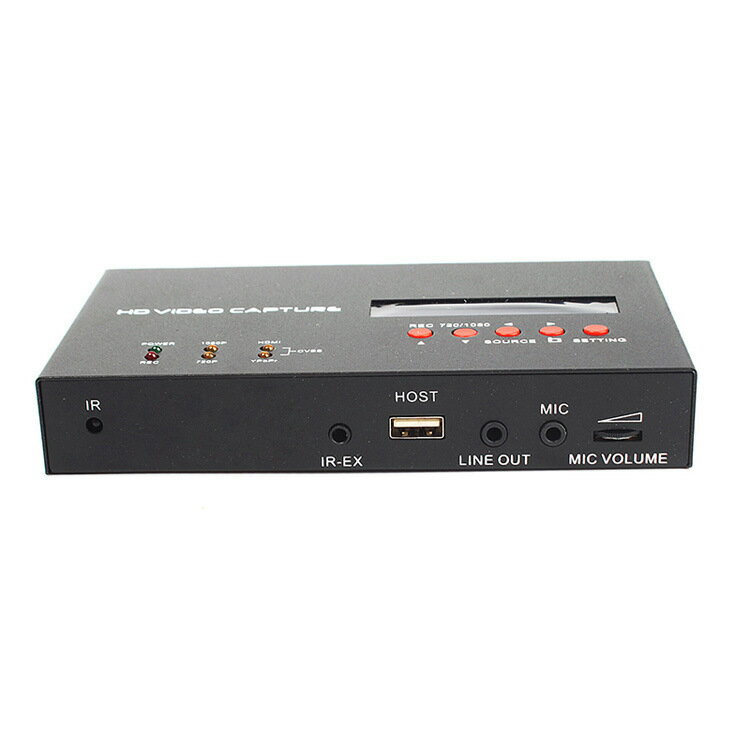 HDMI 高清視頻采集卡 游戲采集 帶遙控 720/1080切換 可預約錄制