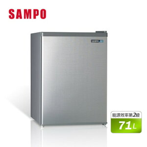 【SAMPO 聲寶】71公升二級能效精緻單門小冰箱(SR-B07) 【APP下單點數 加倍】