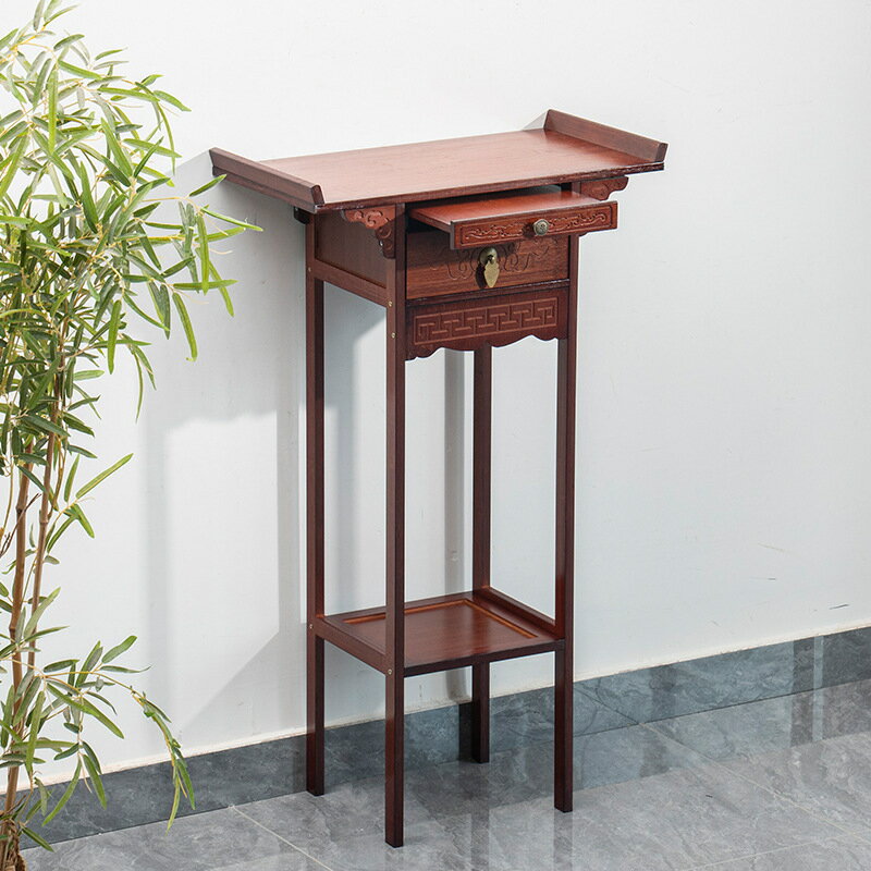 免運 開立發票 佛龕 供桌 貢桌 香案 佛龕新中式立柜財神爺柜子神臺供桌佛臺家用香案觀音佛像玄關神龕