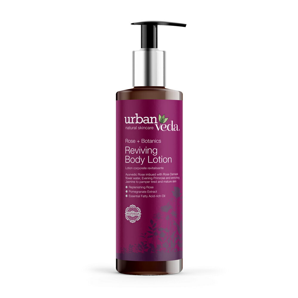 【英國城市吠陀】Urban Veda-玫瑰賦活身體乳液250ml