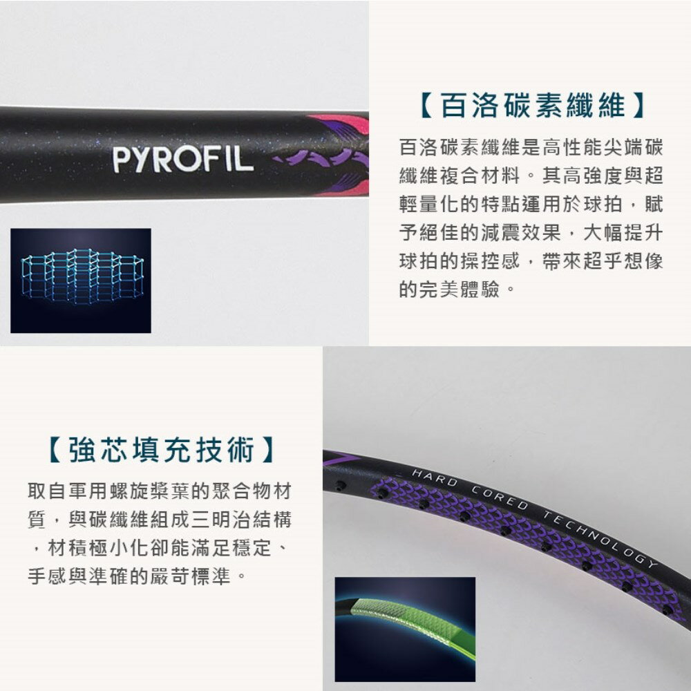 VICTOR 突擊-龍牙之刃二代PRO羽球拍(免運 空拍 台灣製「TK-RYUGA II PRO-B-3U」≡排汗專家≡ 5