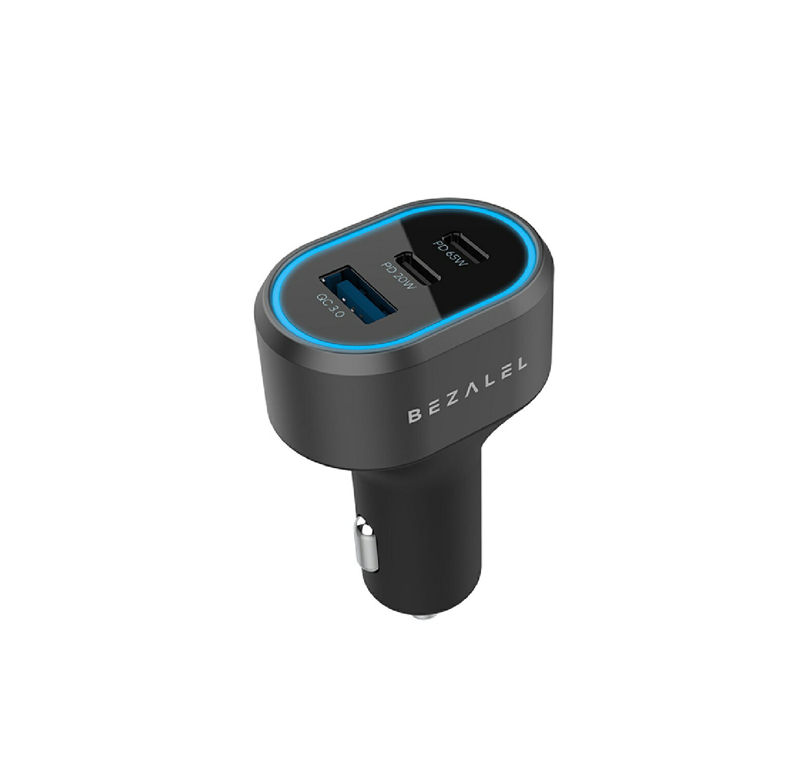 BEZALEL 倍加能 85W 三孔 快充 車用 車充頭 充電器 充電頭 適 iPhone 16e 16 15 S25