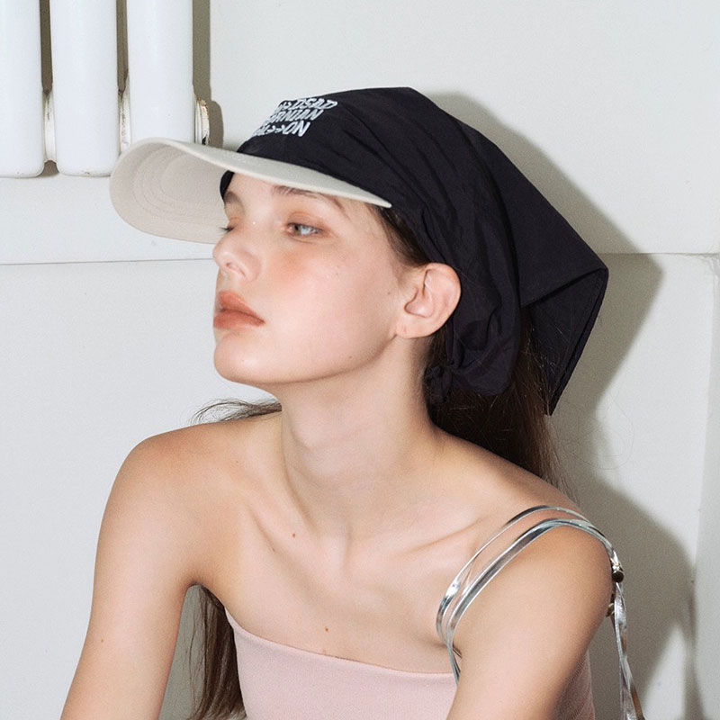 ANNAS 韓國字母防曬帽 頭巾 護頸帽 棒球帽 鴨舌帽 漁夫帽 遮陽帽 飛行帽 綁帶 速乾 露營 5