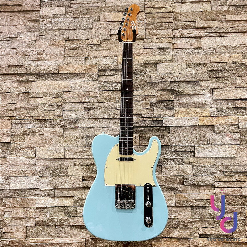 現貨可分期 贈終身保固 JET JT-300 BL 粉藍色 Tele 電 吉他 單單線圈 藍調 鄉村 玫瑰木