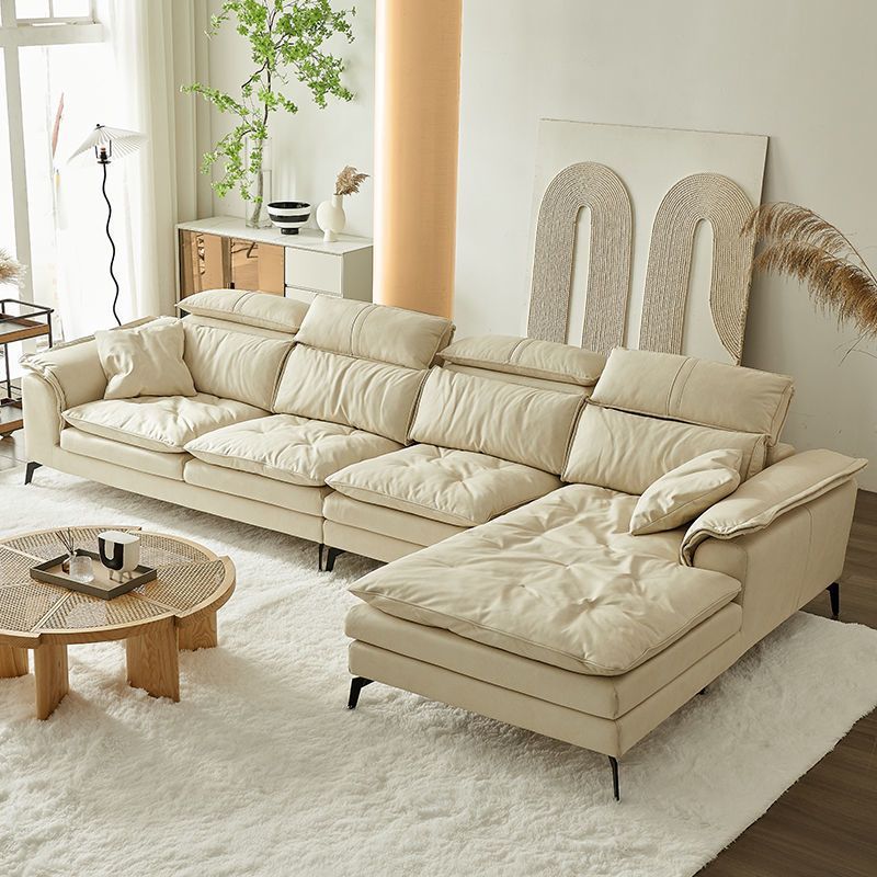 現代簡約奶油風布藝沙發網紅新款意式大小戶型客廳三人位直排沙發
