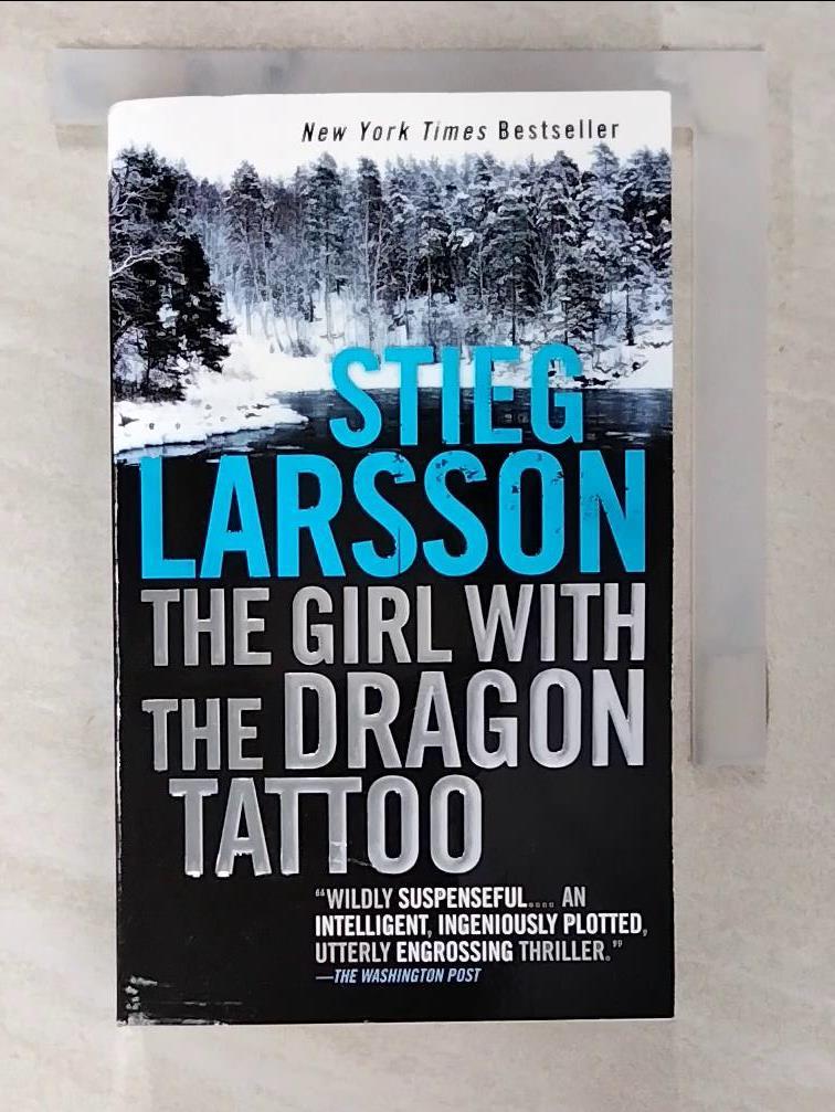 【書寶二手書T1／原文小說_CFV】The Girl With the Dragon Tattoo_Stieg Larsson 0