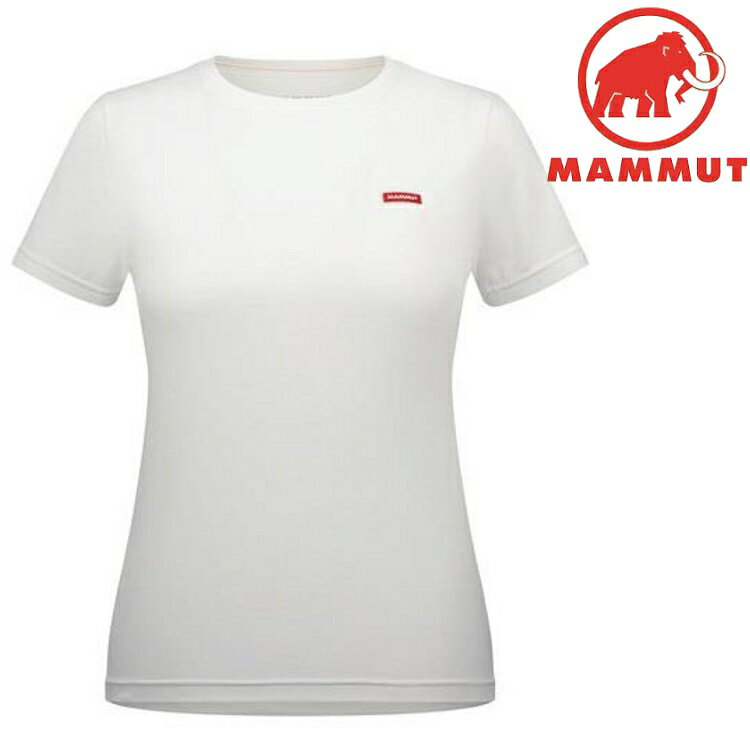 Mammut 長毛象 Essential T-Shirt AF 女款 短袖上衣 1017-05090 00472 白 PRT2