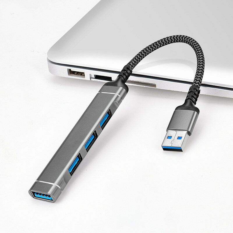 工廠批發USB集線器HUB分線器一拖四USB分線器 USB2. 0分線擴充套件塢【宜家良品百貨】