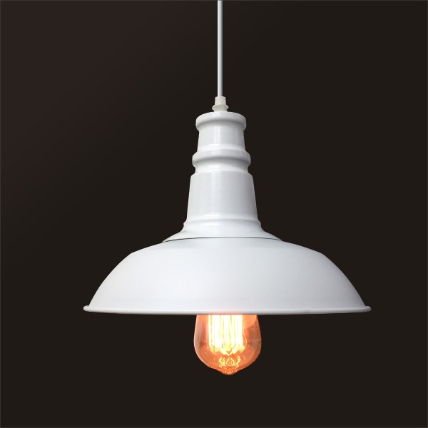 白色金屬吊燈(PO48701) / H&D / 日本MODERM DECO
