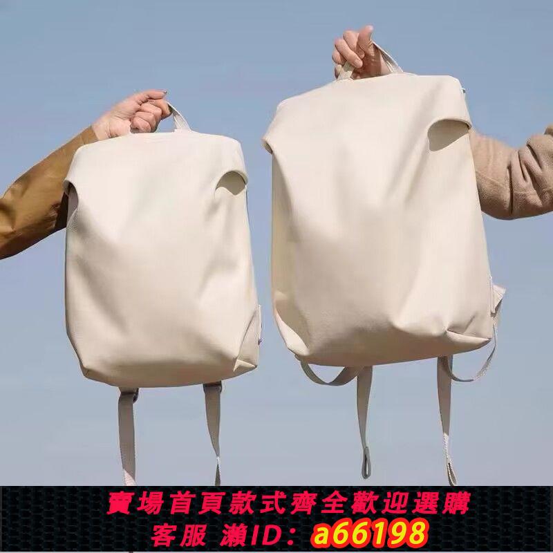 【臺灣公司 可開發票】雙肩包潮流輕便空氣感通勤揹包旅行防水休閑電腦書包大學生男女包