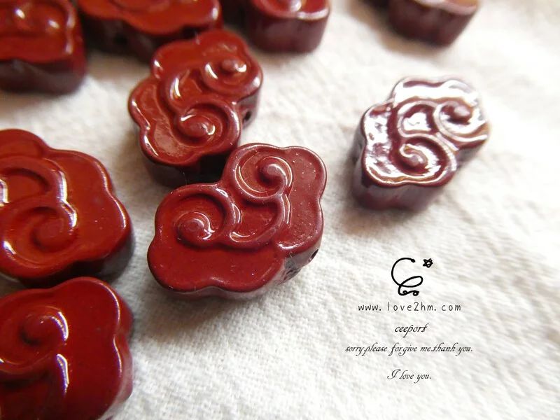 97.25%紫金砂 雲紋 硃砂 水晶飾品 晶晶工坊-love2hm 2