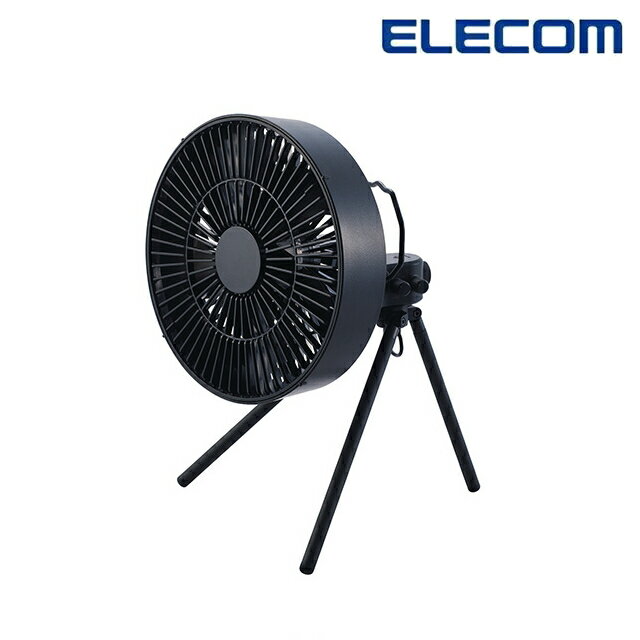 ELECOM NESTOUT四季循環扇附支架 M FAN-NEST-GF1BK 黑