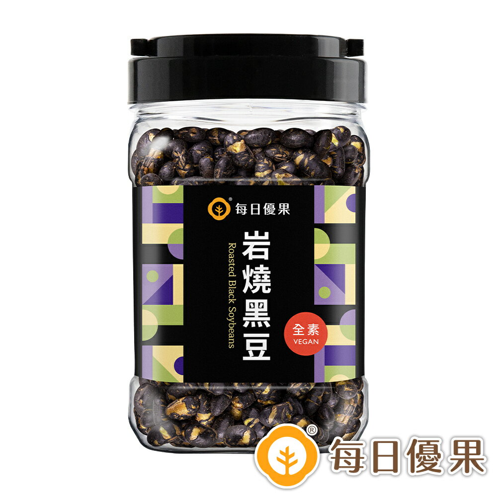 罐裝岩燒黑豆260公克【每日優果】