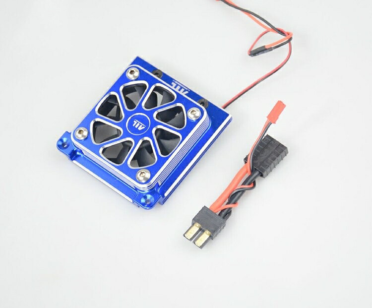 AIL traxxas x maxx鋁合金升級op散熱風扇 大尺寸大功率 模型配件