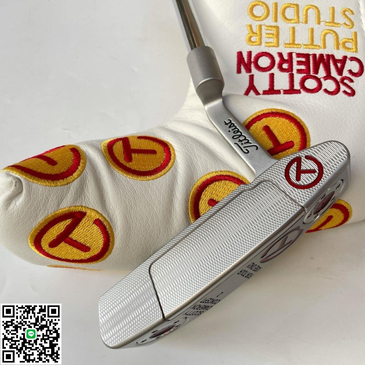 新款Scotty Cameron 高爾夫紅圈T推桿TOUR ONLY精CNC鍛造