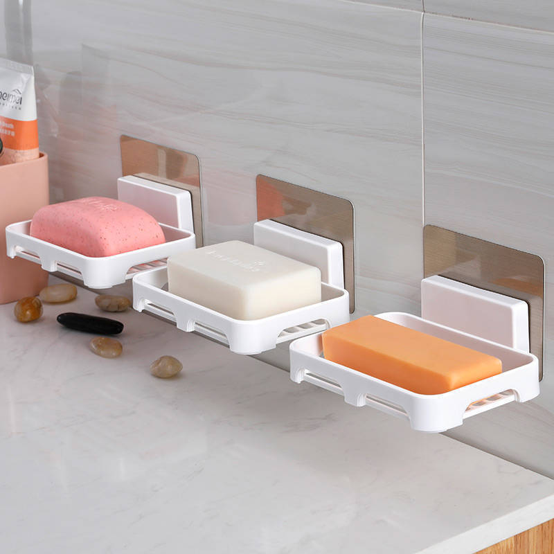 肥皂盒壁掛香皂盒瀝水衛生間香皂架肥皂架免打孔浴室肥皂盒置物架