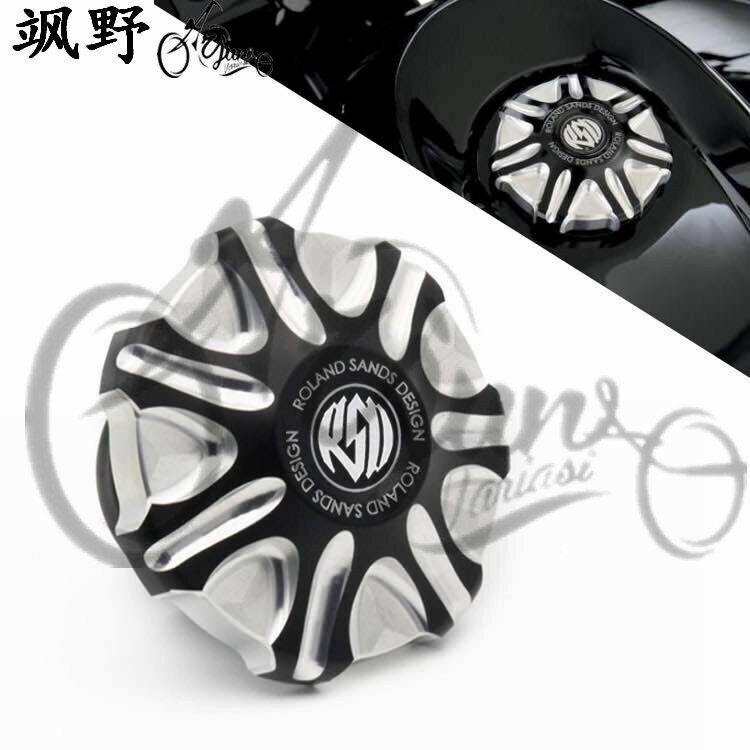 哈雷摩托車配件883 1200軟尾肥仔繼承者戴娜路王滑翔改裝油箱蓋 4